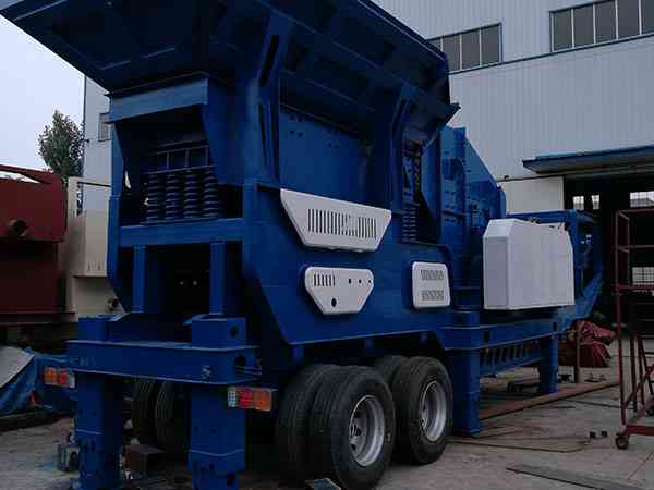 西藏反击式移动破碎机移动破碎