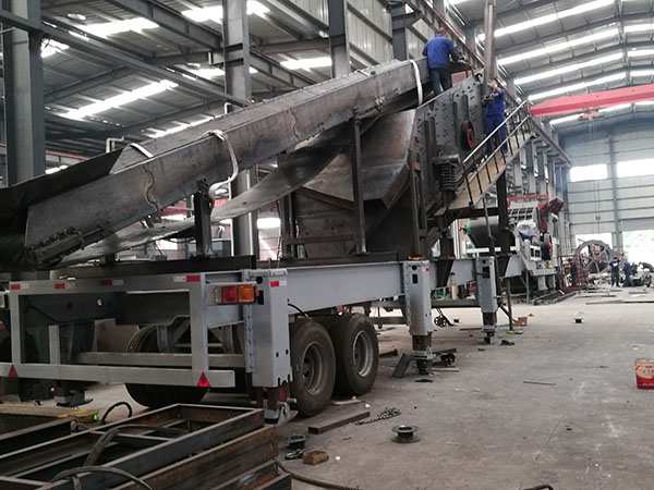 黑龙江圆锥式移动破碎机二手
