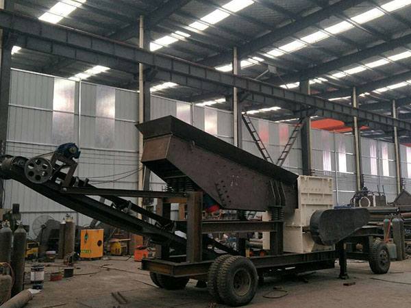 安徽石头移动破碎机介绍