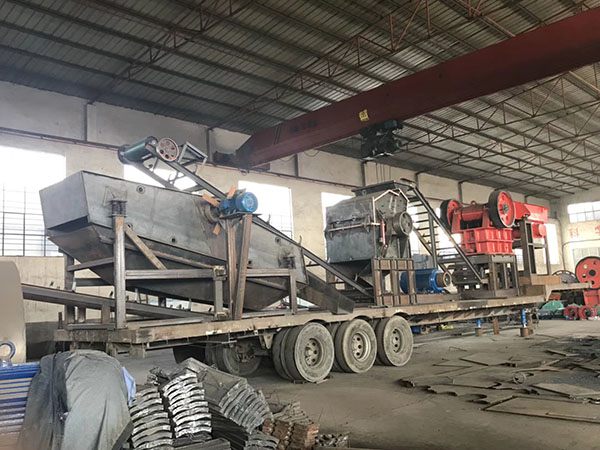 砂石移动破碎机安装