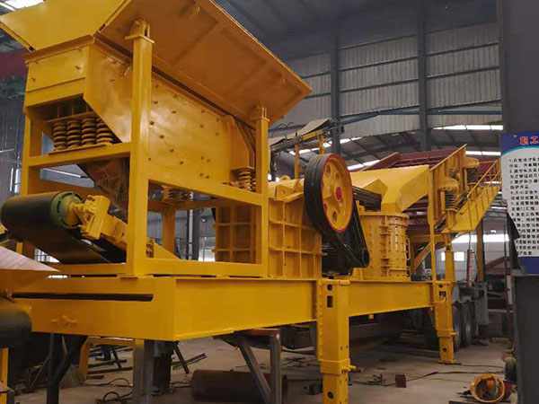 综合移动破碎机的应用