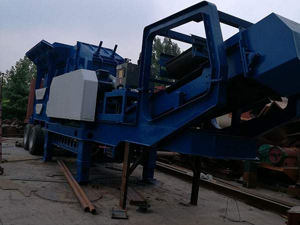 环保移动破碎站建筑垃圾