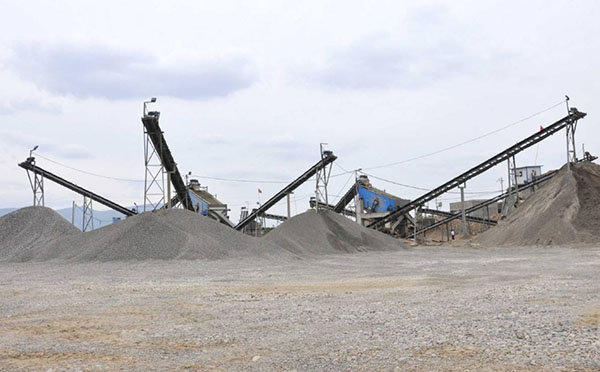 石子破碎生产线 石子破碎生产线