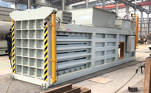 160吨半自动废纸打包机 160吨半自动废纸打包机