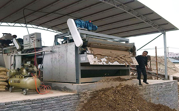 养殖场废泥脱水带式压滤机 养殖场废泥脱水带式压滤机