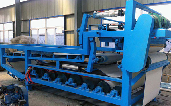 陶瓷水洗高岭土处理用的带式压滤机 陶瓷水洗高岭土处理用的带式压滤机