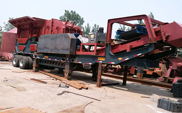 移动一体式环保制砂机