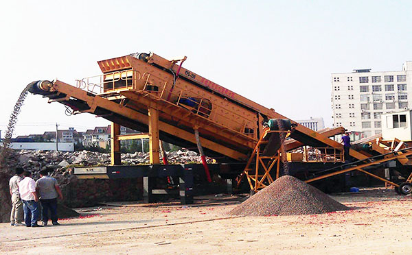 移动砂石环保生产设备