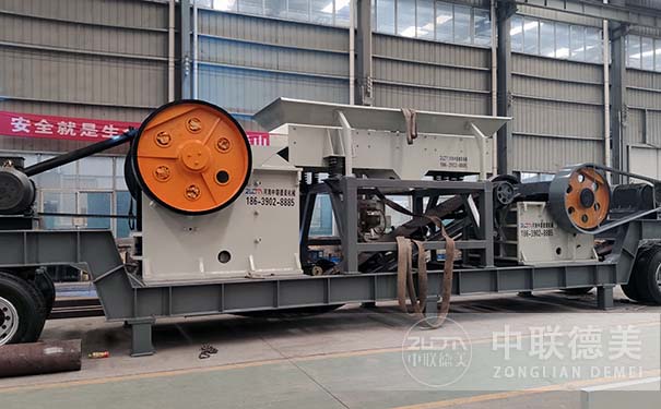 移动式破碎站